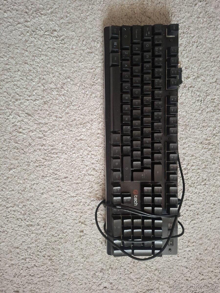 klávesnice C-TECH IRIS (GKB-08),