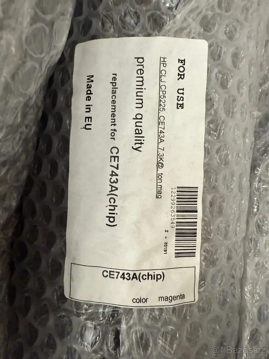 Prosám tonerovou sadu CE740, CE741, CE742, CE743