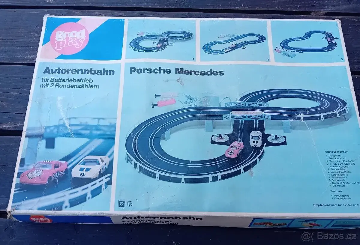 Retro autodráha od Good Play 80.léta