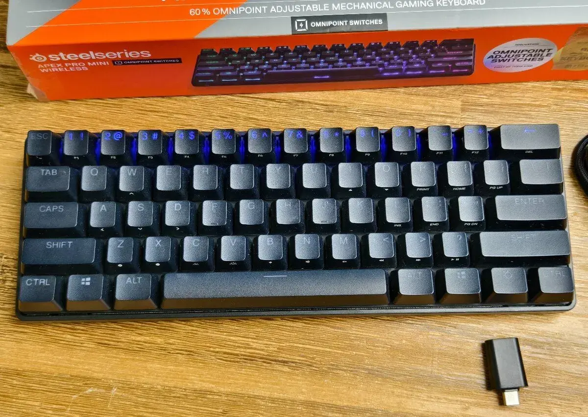 SteelSeries Apex Pro Mini Wireless (US) černá - zánovní