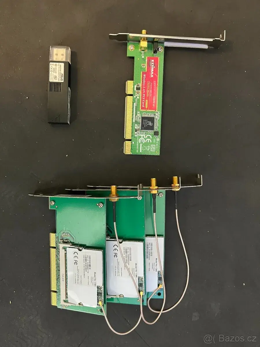 WIFI do PCI slotu / USB