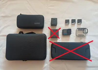 Gopro HERO12 black bundle s mnoho příslušenstvím