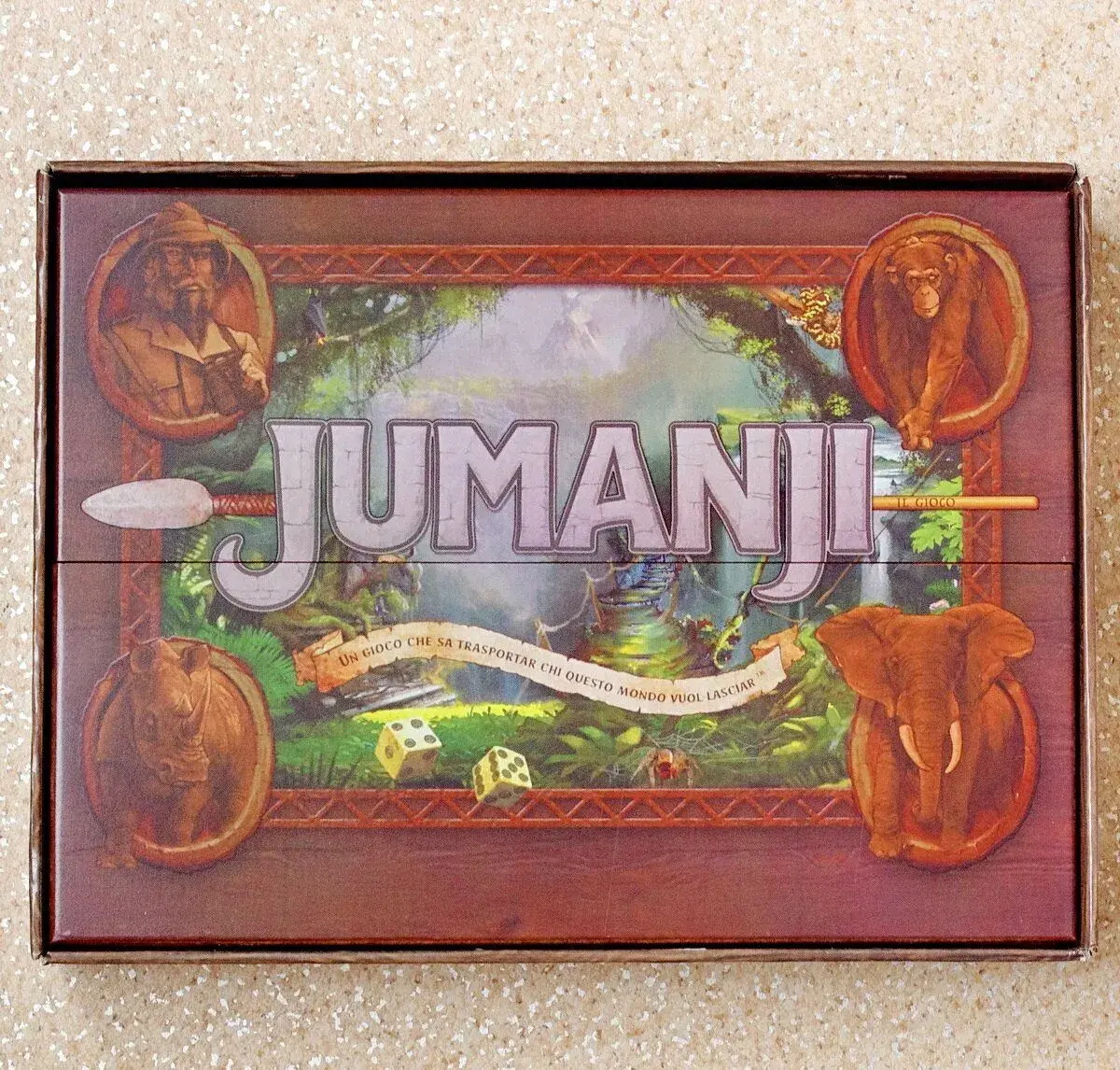 Desková hra Spin Master Jumanji - italsky