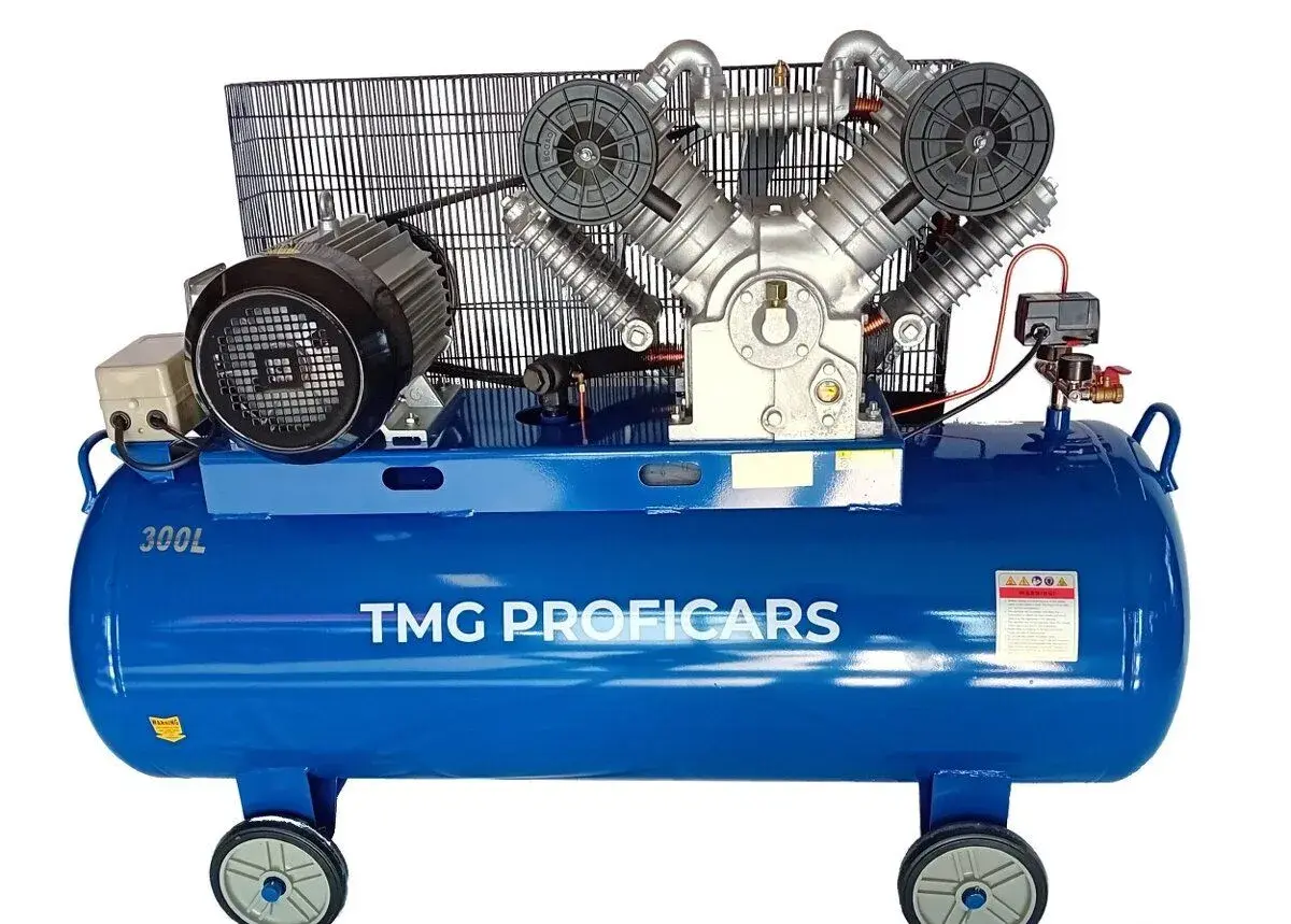 Vzduchový kompresor 300l, 1200 l/min, 12.5 Bar