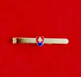 Spona na kravatu Slovenská republika Slovenský znak Slovakia