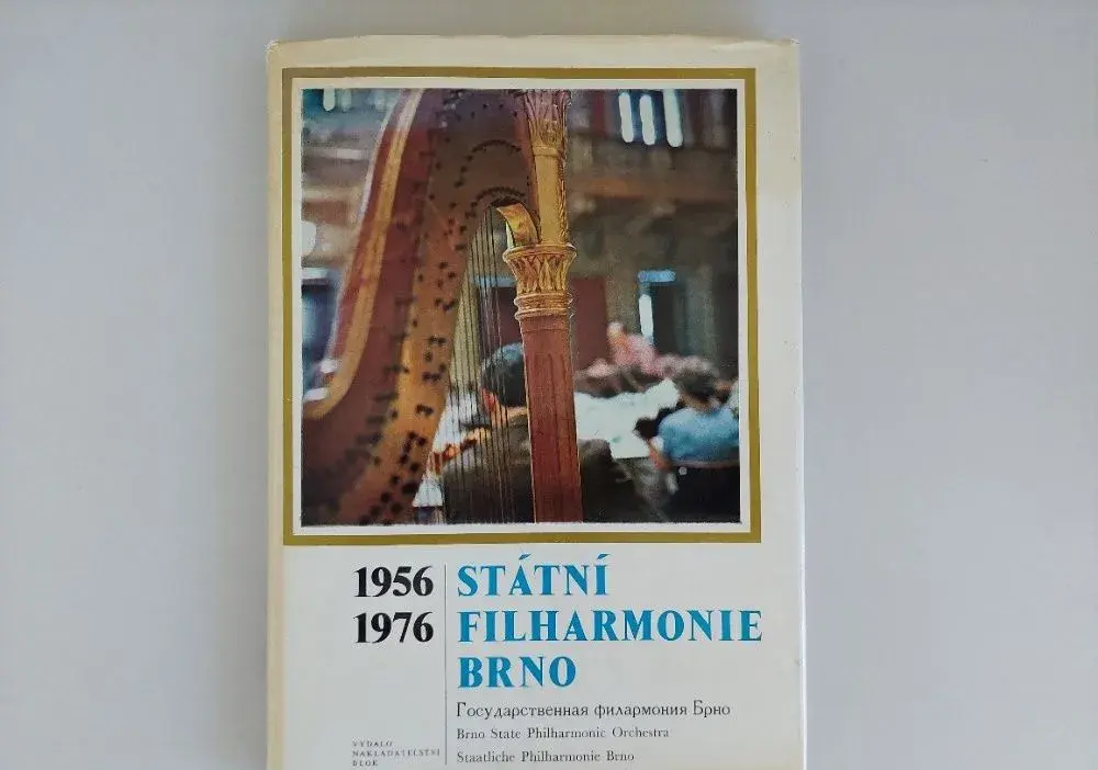 Státní filharmonie Brno - autogram podpis signatura F. Ostrý