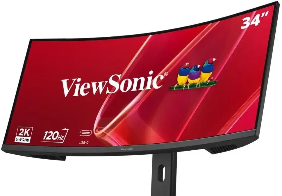34" ViewSonic VA3420C 2, prohnutý, Ultra Wide QHD,záruka