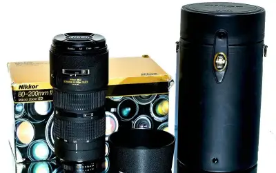 Nikon AF Nikkor 80-200mm 2,8D ED dvouprstenec STAV