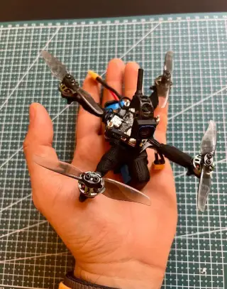 3” Long range FPV mini dron DJI o4 + ovladač + baterky