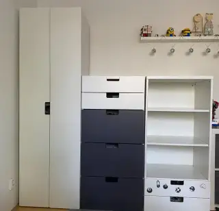 Ikea STUVA skříň, komoda a knihovna