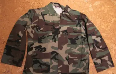 Maskáče bunda orig.US WOODLAND BDU "L", 100% bavl.,NOVÉ