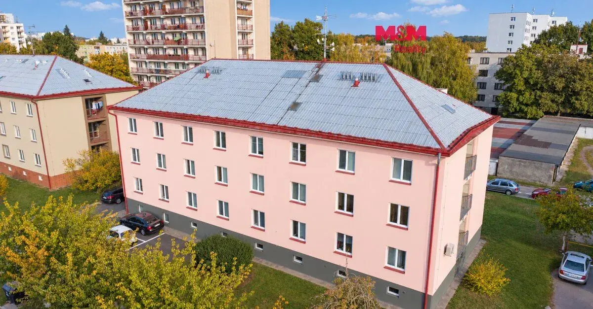 Pronájem bytu 1+1 v Pardubicích, ul. Na Okrouhlíku