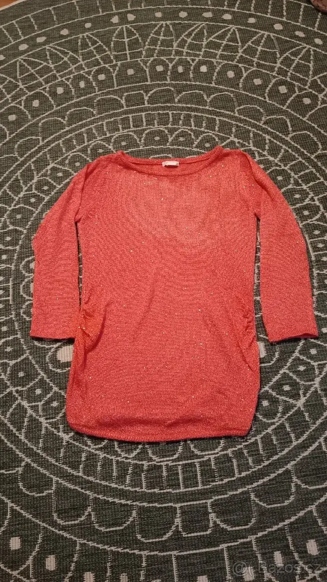 Těhotenský svetřík,pletená (úplet)halenka H&M, S/M