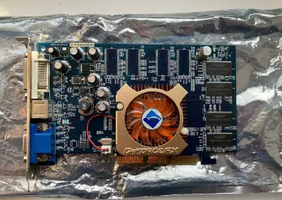 Albatron Nvidia GeForce FX5500 128MB DVI VGA TV-Out AGP