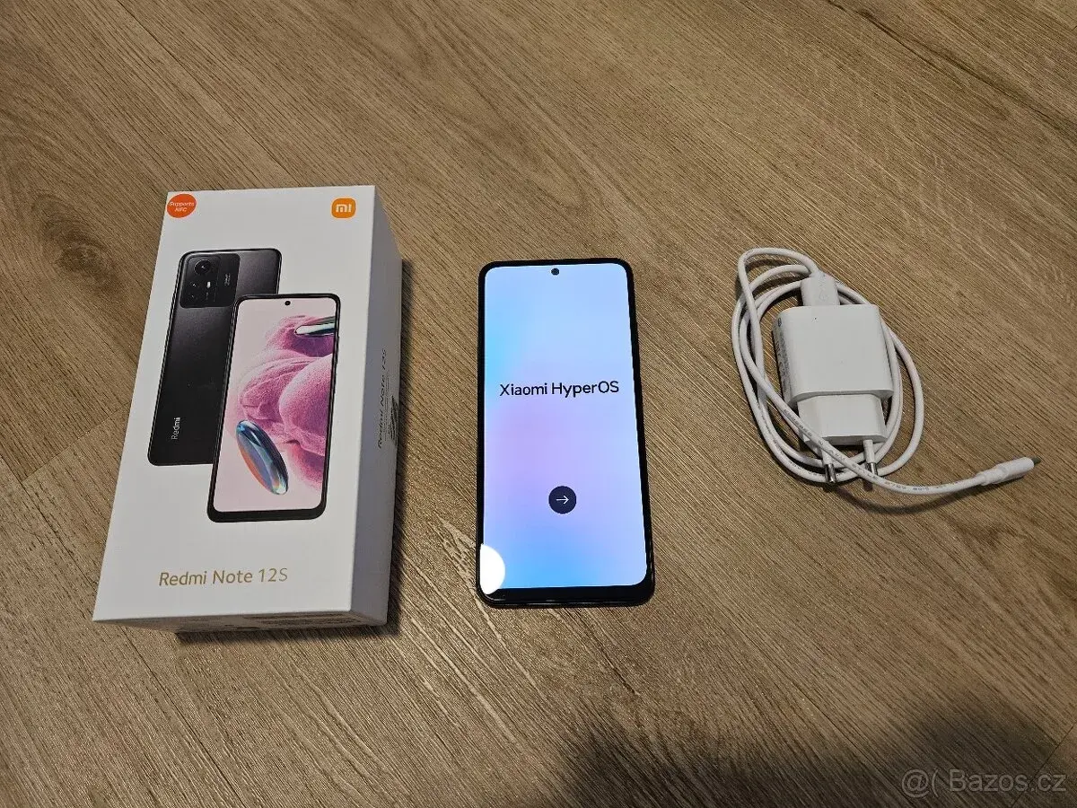 Telefon Xiaomi Redmi Note 12S, 8 / 256GB, super stav a cena