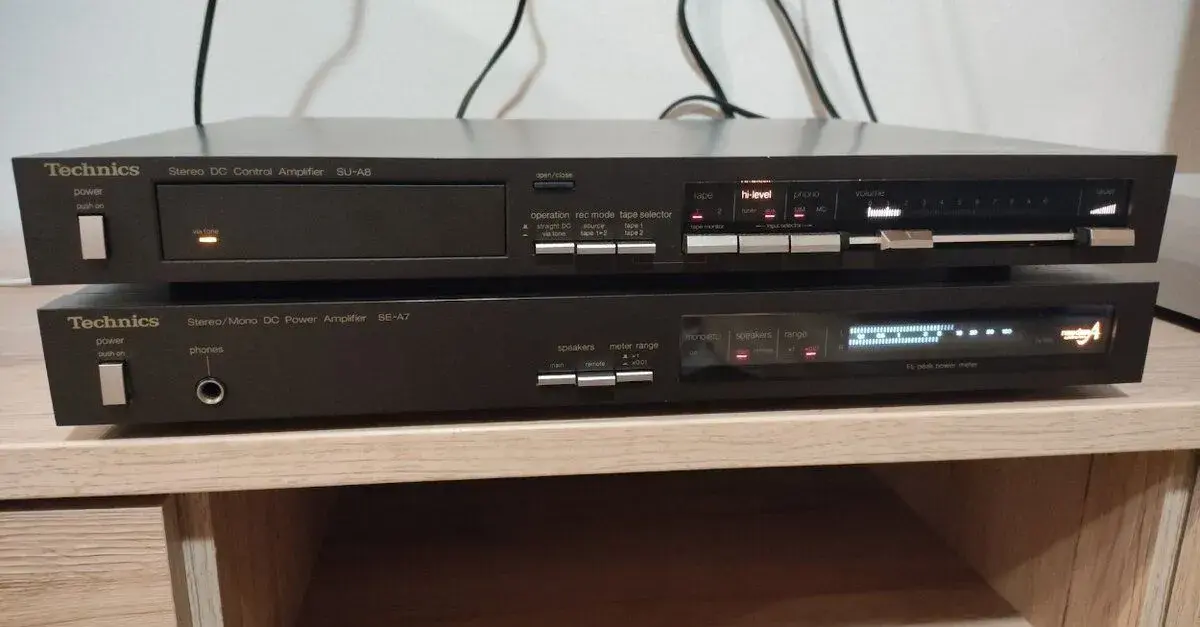 Technics SE-A7 + SU-A8