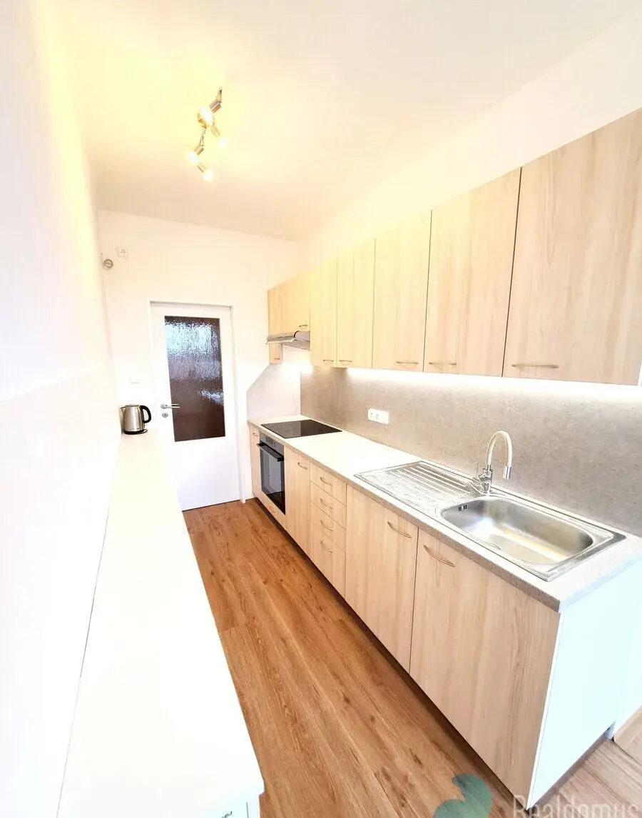 Pronájem, 1+1, balkon, rekonstrukce, ulice Kubatova, České B