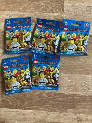 LEGO Minifigures Series 2 – Spartan Warrior 5× SEALED