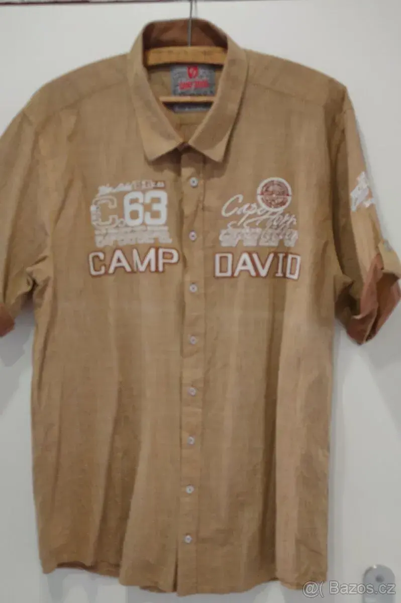 Košile Camp David s krátkým rukávem