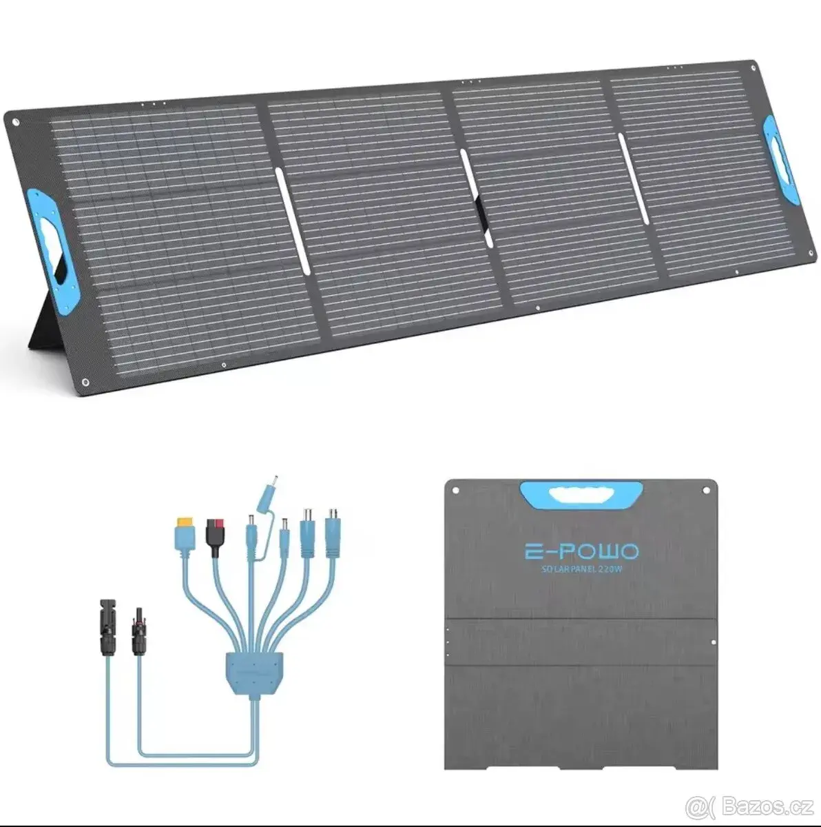 Skládací solární panel,E POWO 220Wp,Fotovoltaický panel