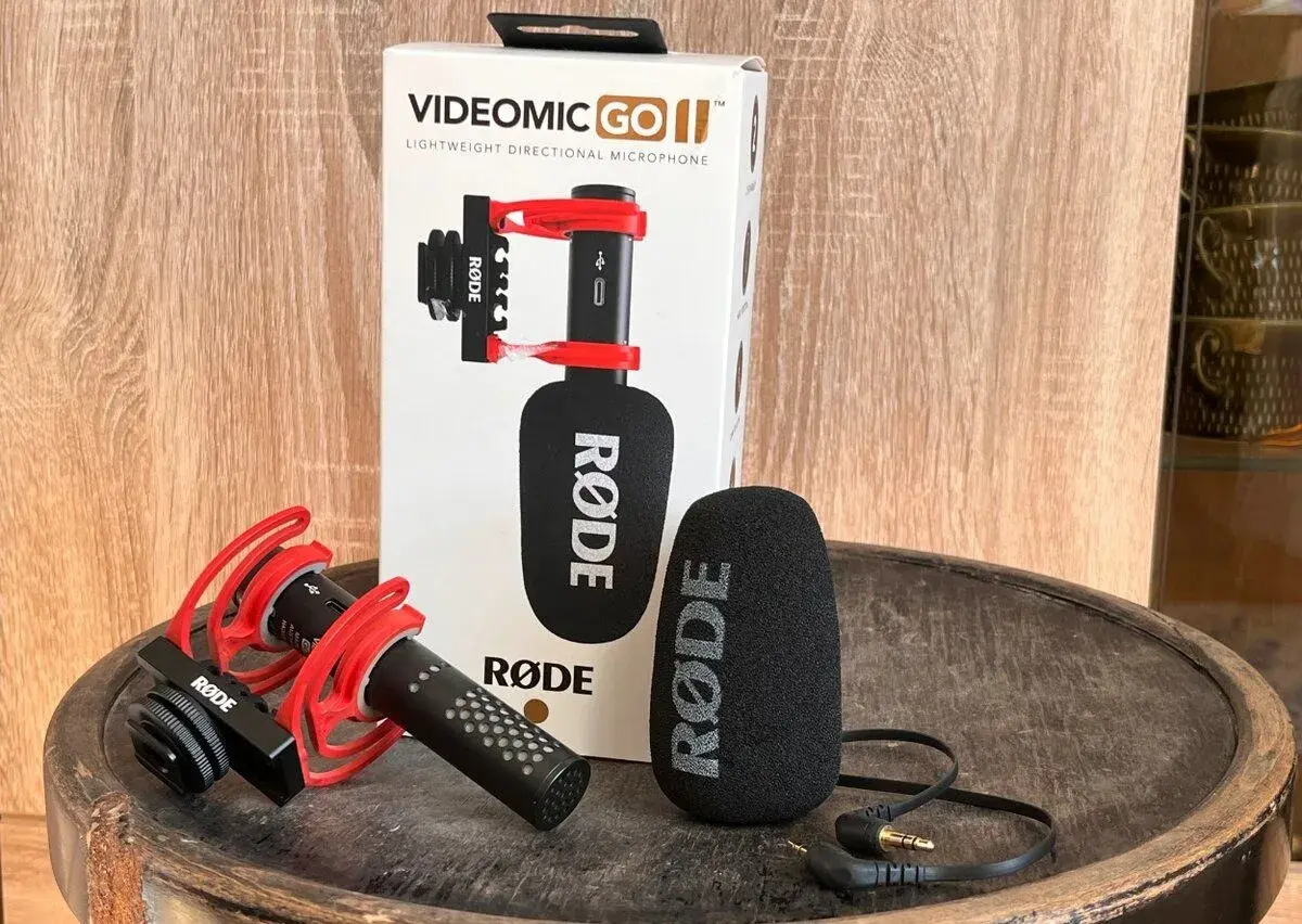 RØDE VideoMic GO II – kompletní balení, faktura