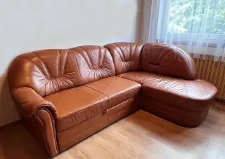 Kožená sedací souprava
