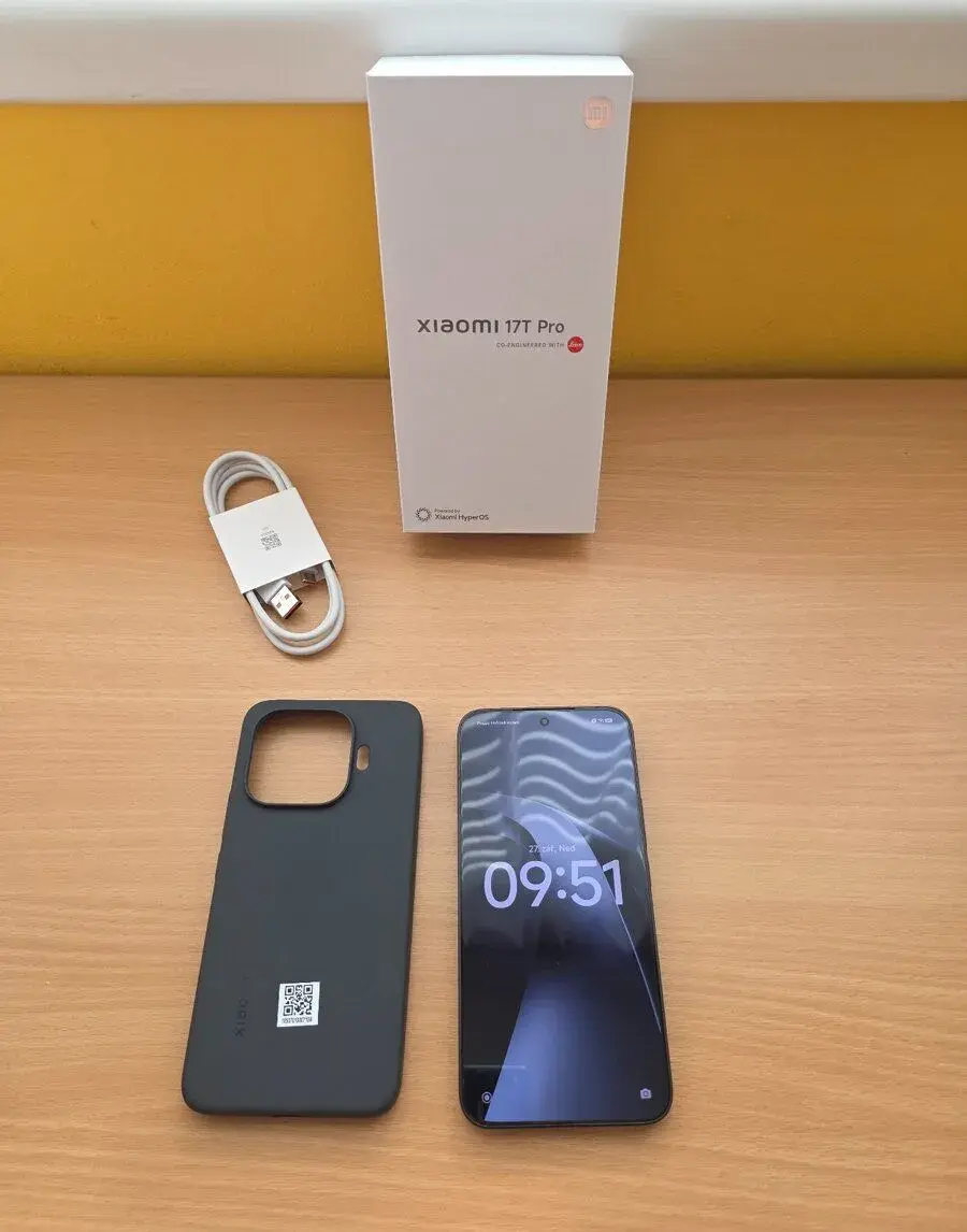 Xiaomi 17T Pro 12 GB / 256 GB, černý, záruka
