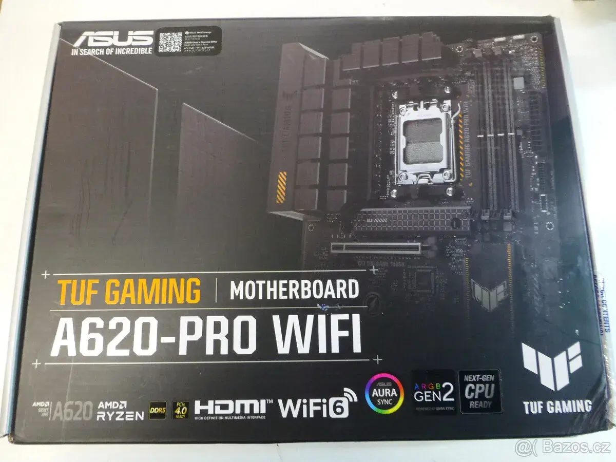 ASUS TUF GAMING A620-PRO WIFI - nová s plnou zárukou