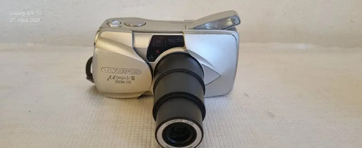 OLYMPUS mju II ZOOM 115 NA NÁHRADNÍ DÍLY