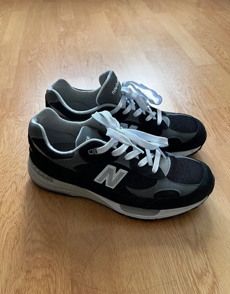 EUR 43 New Balance 992 Made in USA Black U992BK