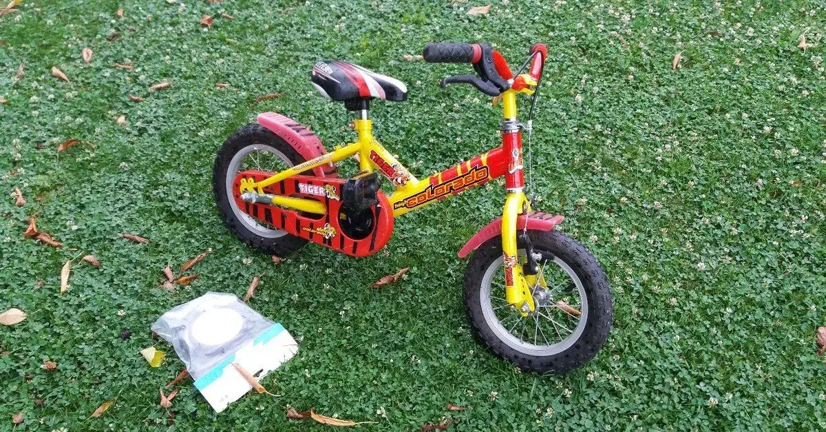 kolo TIGER 12\" můžu POSLAT s rámem pro děti od 3-5le