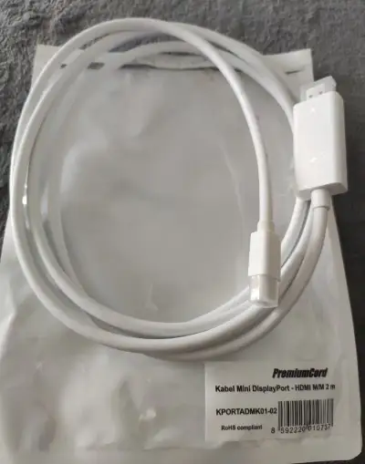 Kabel HDMI na mini DisplayPort