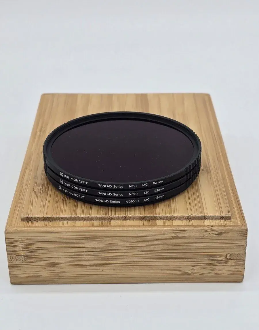 K&F Concept Nano-D sada ND filtrů 82 mm (ND8, ND64, ND1000)