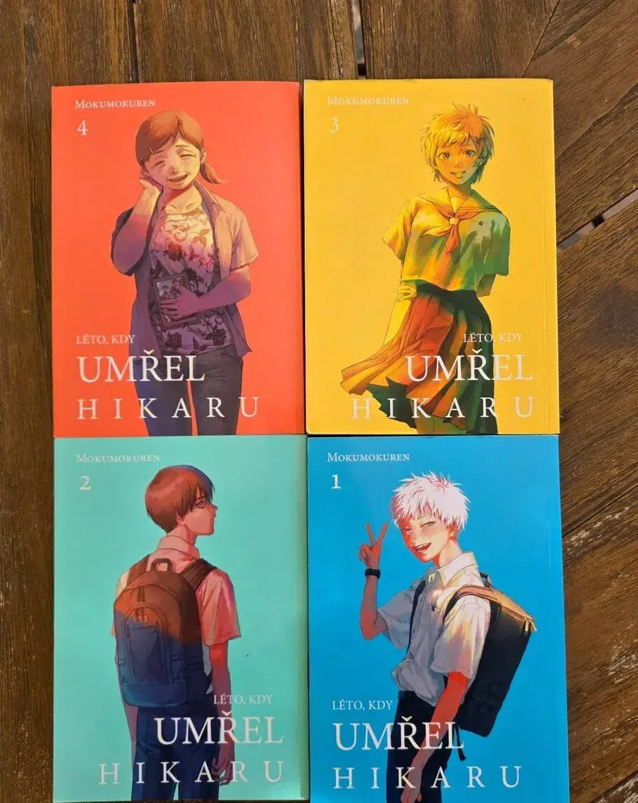 Manga – více titulů, velmi pěkný stav