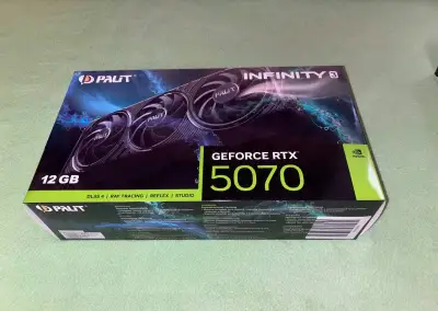 PALIT GeForce RTX 5070 Infinity 3 12G – Zcela nová