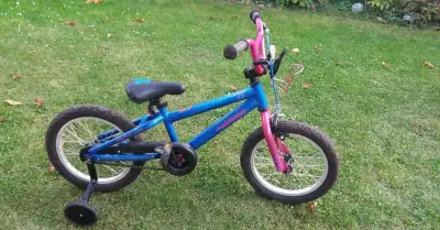Dětské kolo MERIDA Matts 16" můžu POSLAT Alu rám pro děti o
