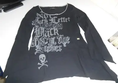 Tričko černé vel.2 ( goth )