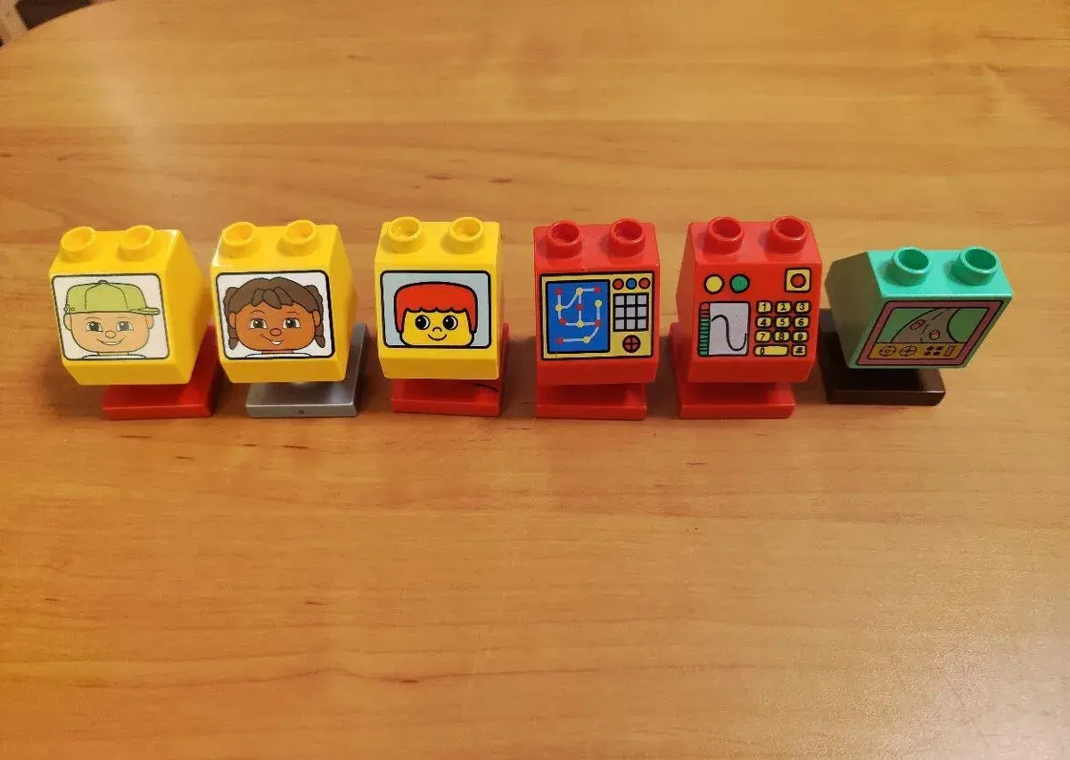 Lego duplo - monitory, obrazovky