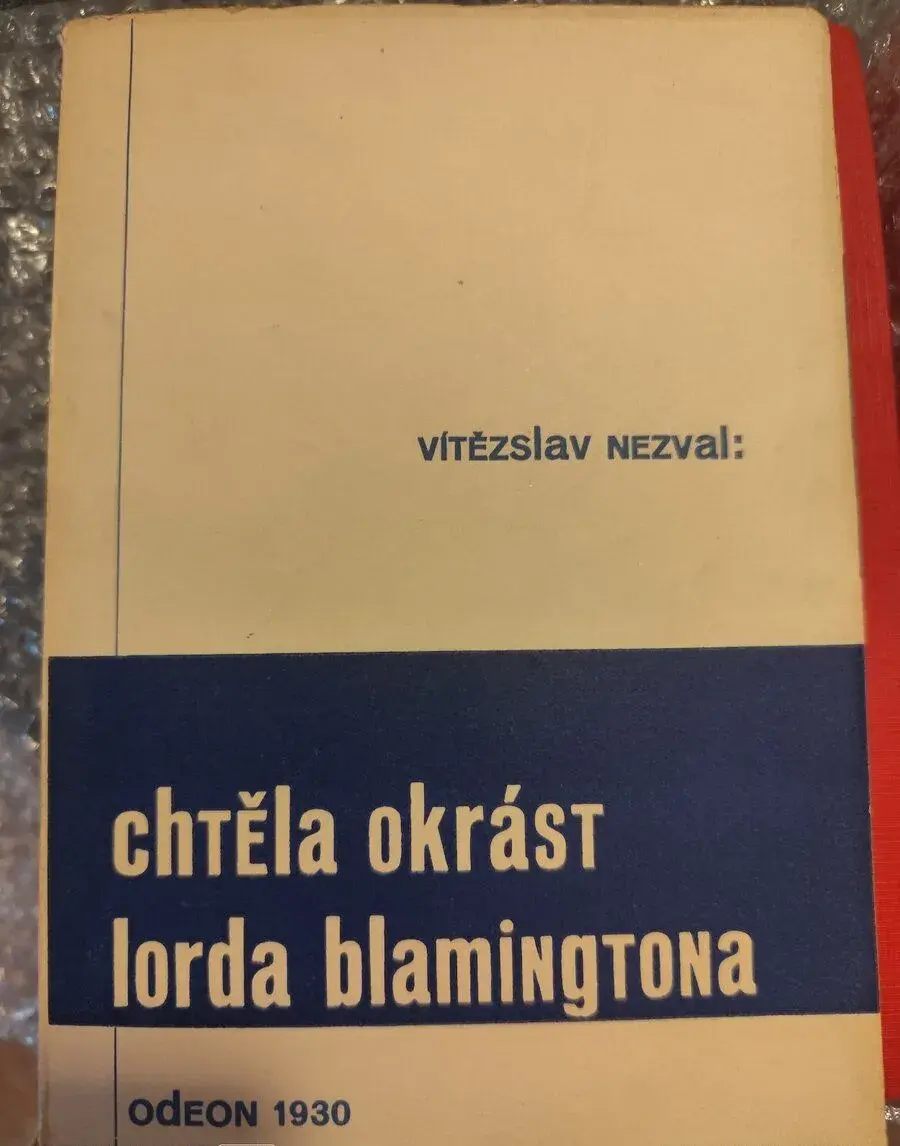 Vítězslav Nezval: Chtěla okrást lorda Blamingtona