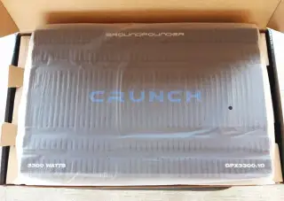 CRUNCH GROUNDPOUNDER - zosilňovač 1x1650W RMS/1Ohm
