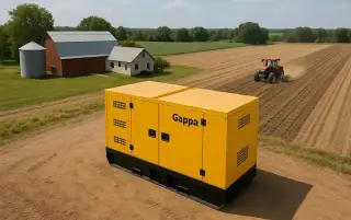 Dieselová elektrocentrála 100 kW – Ricardo + ATS