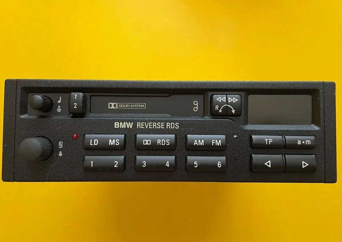 BMW Reverse RDS autorádio originál e30 e36 e34 e31