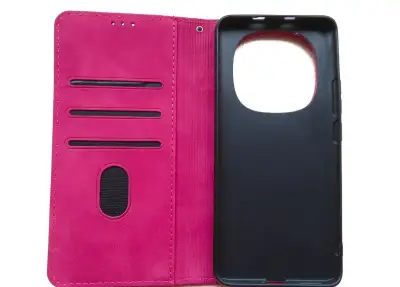 Flipové pouzdro Caseme pro Xiaomi Redmi Note 15 Bordové