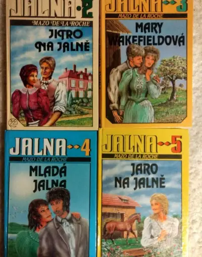 4 knihy Mazo de la Roche - Jalna