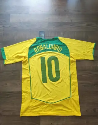 Fotbalový dres Ronaldinho Brazílie 2004
