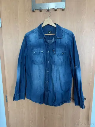 Panska jeansova kosile Armani