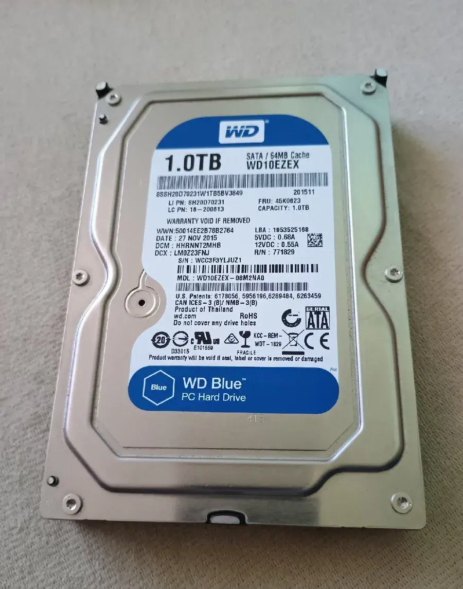 Western Digital Blue 3,5" 1TB