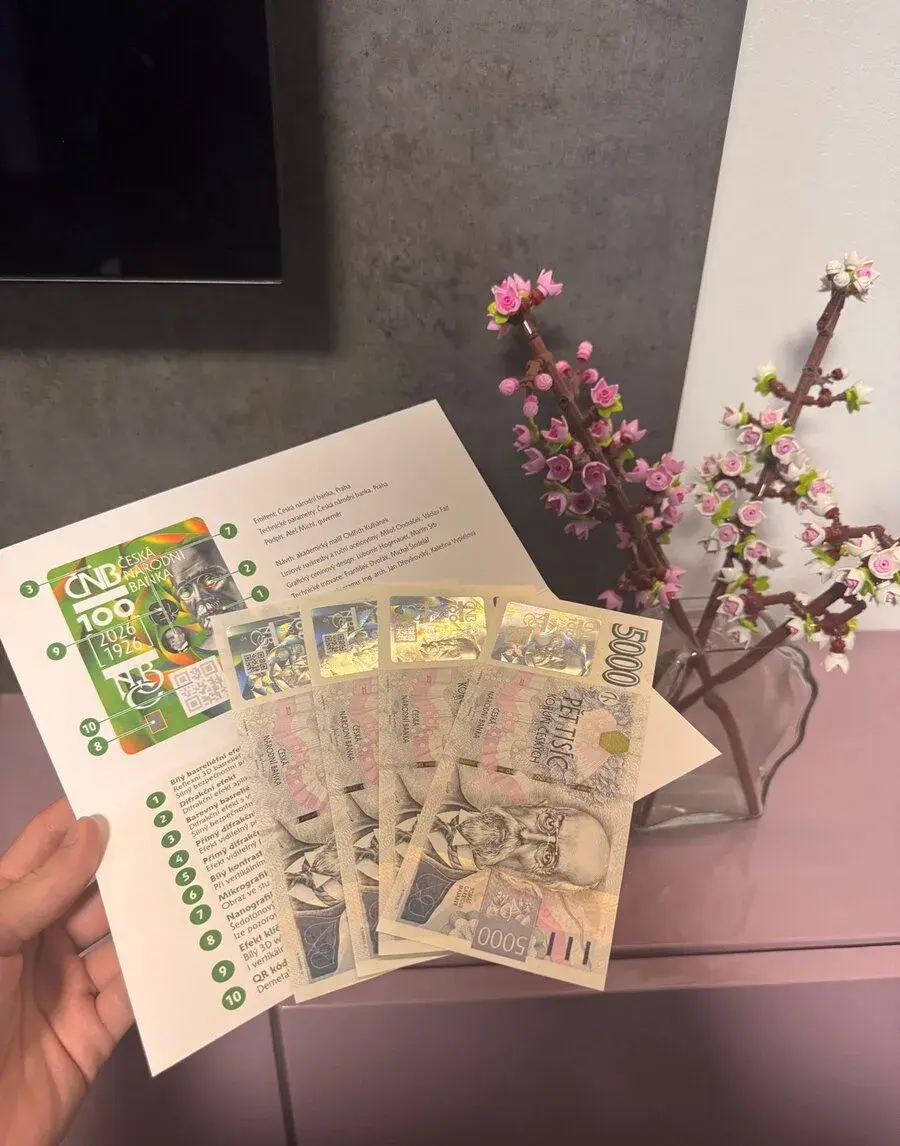 5000Kč limitovaná bankovka