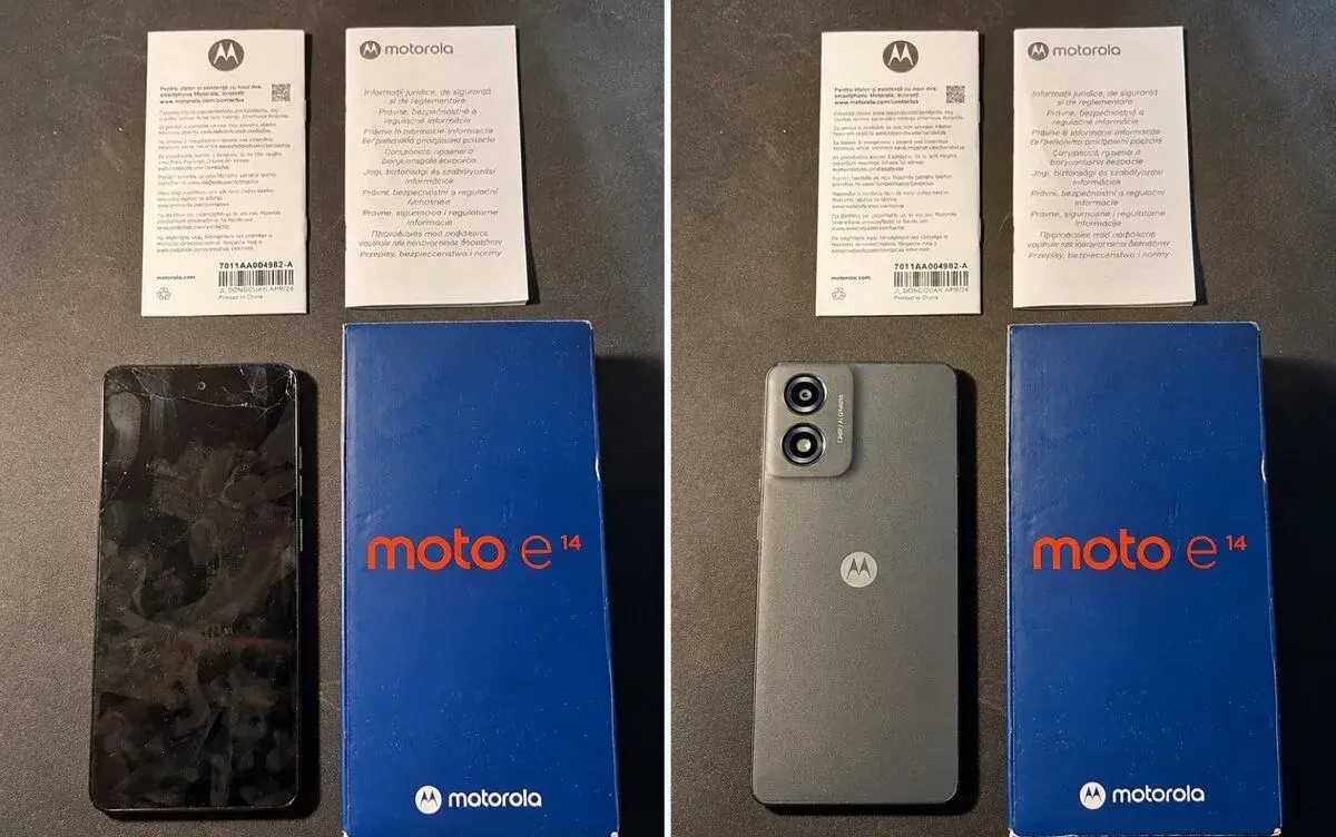 Motorola Moto e14 s krabičkou – 799 Kč