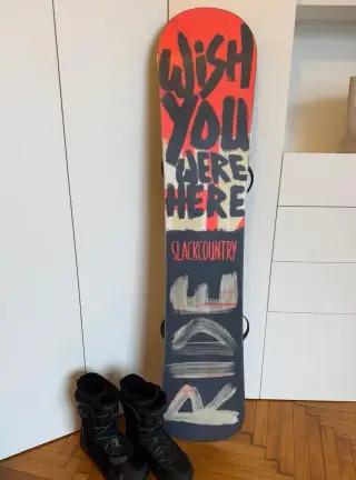 Snowboard Ride Slackcountry 165 cm + vázání